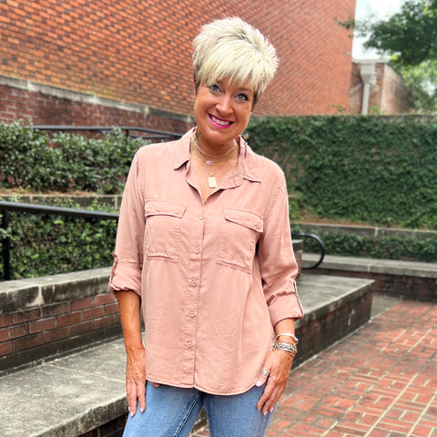 Riley Shirt - Desert Tan