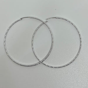 Textured Brass Hoop