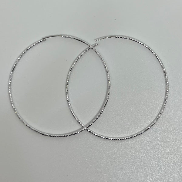 Textured Brass Hoop