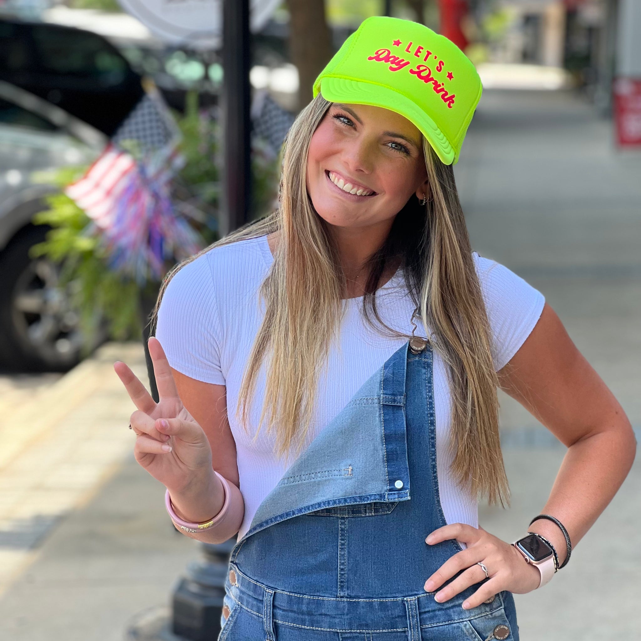 Let's Day Drink - Neon Yellow