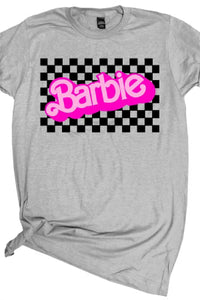 Barbie Checkerboard Tee