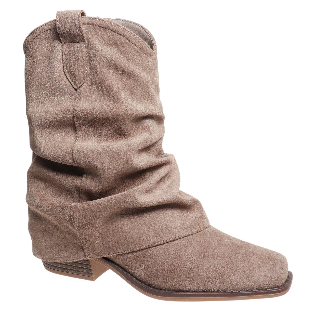 Jett Boot - Taupe Suede
