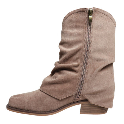 Jett Boot - Taupe Suede