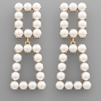 2 Square Linked Earrings