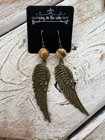 An Angel Wing Earring - Assorted