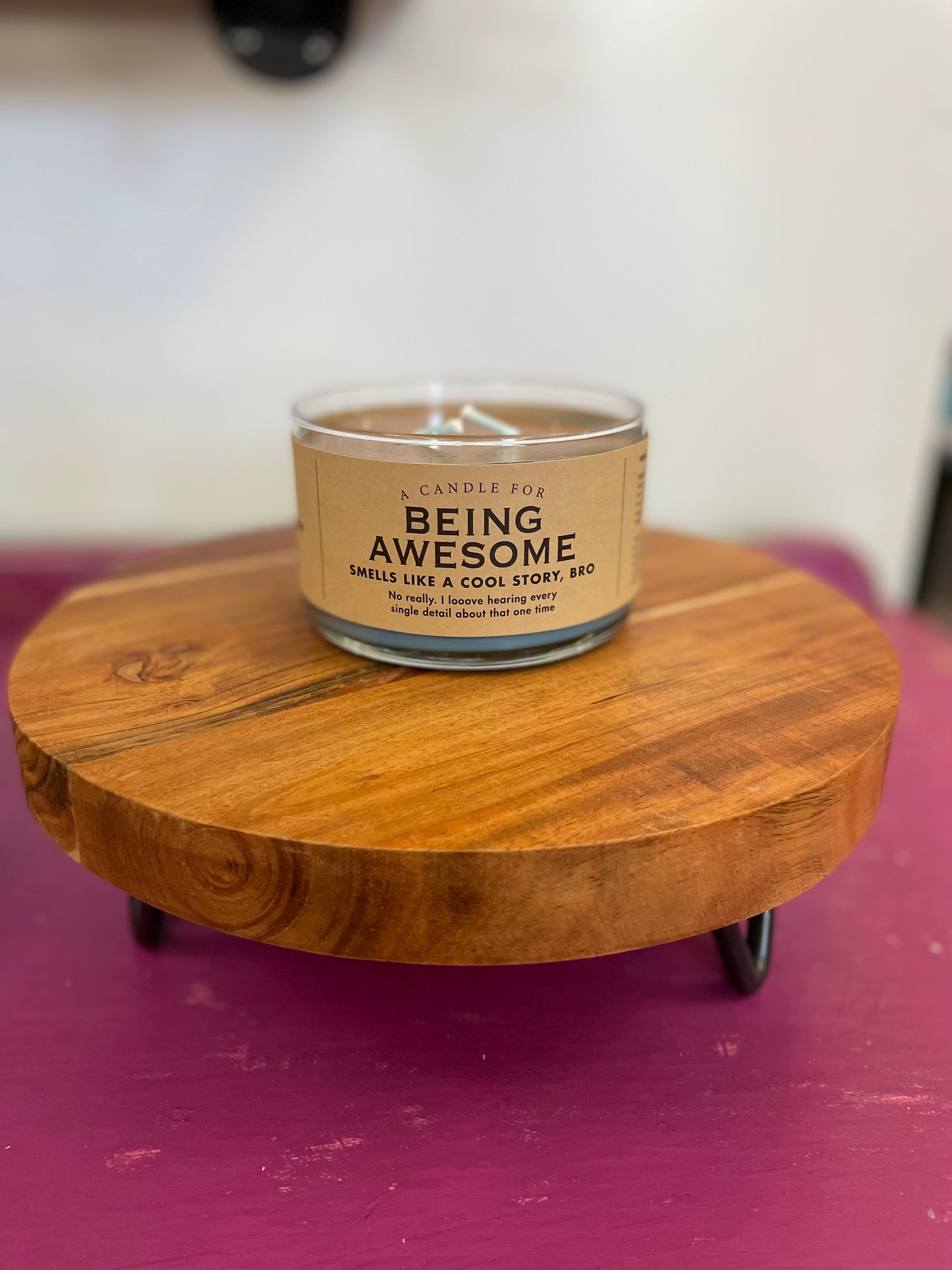 Being Awesome Candle