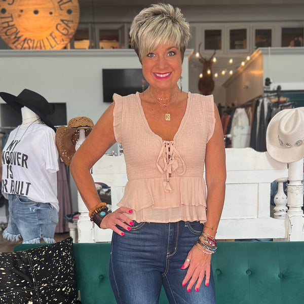 A Made Me Blush Top