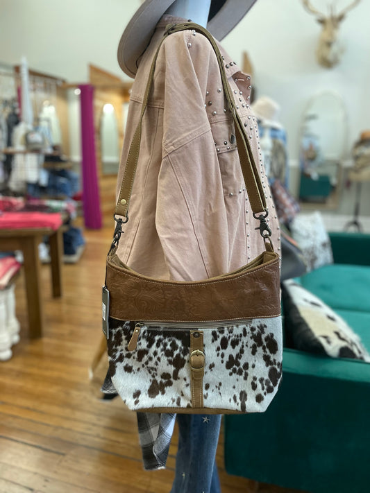 A Snooze Leather & Hairon Bag