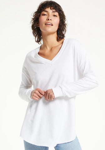 V-neck Weekender - White