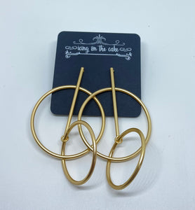 Circle Drop Earrings