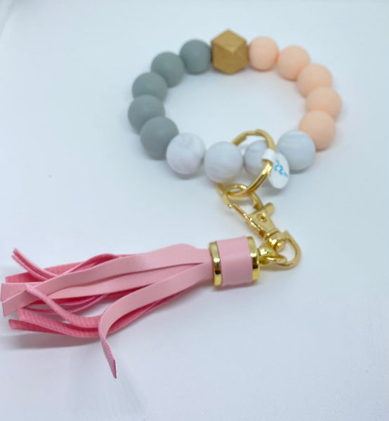 Key ring Bracelet - Tassel