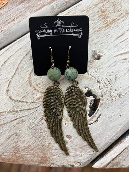 An Angel Wing Earring - Assorted